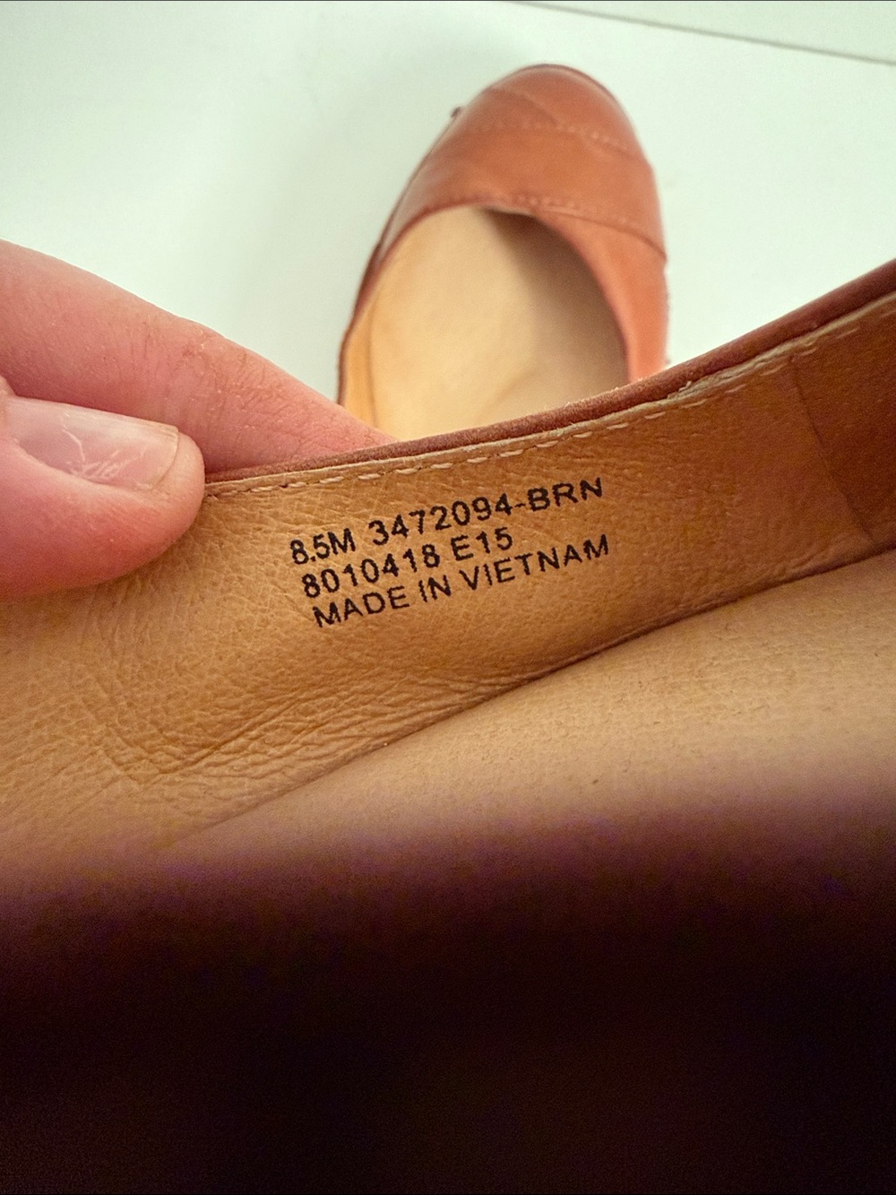 Frye leather flats sz 8.5 - Picture 4 of 7